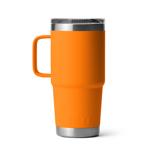 YETI RAMBLER R20oz 591ML TRAVEL MUG [CLR:KING CRAB ORANGE]
