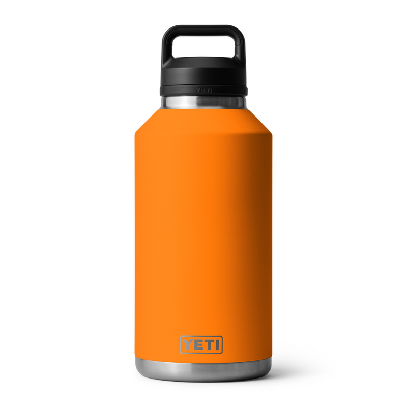 Load image into Gallery viewer, YETI RAMBLER BOTTLE 64oz 1.9L WITH CHUG CAP [CLR:KING CRAB ORANGE]
