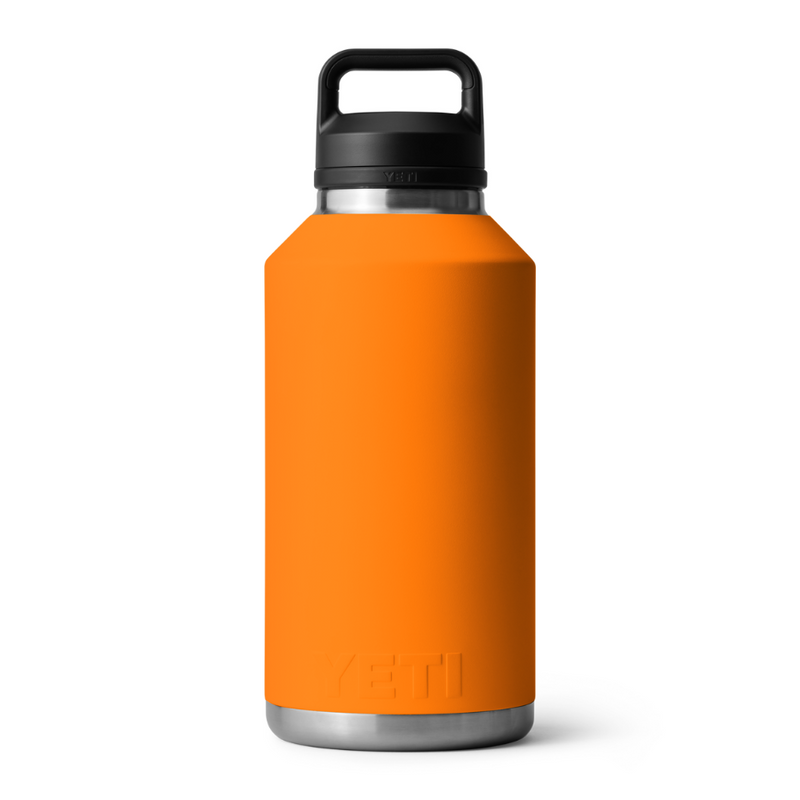 Load image into Gallery viewer, YETI RAMBLER BOTTLE 64oz 1.9L WITH CHUG CAP [CLR:KING CRAB ORANGE]
