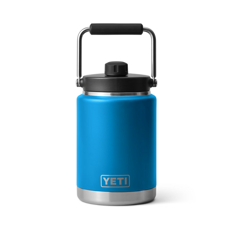 Load image into Gallery viewer, YETI RAMBLER HALF GALLON (1.9L) JUG [CLR:BIG WAVE BLUE]
