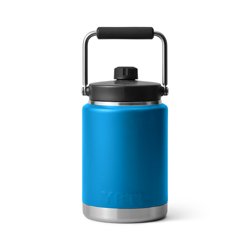 Load image into Gallery viewer, YETI RAMBLER HALF GALLON (1.9L) JUG [CLR:BIG WAVE BLUE]
