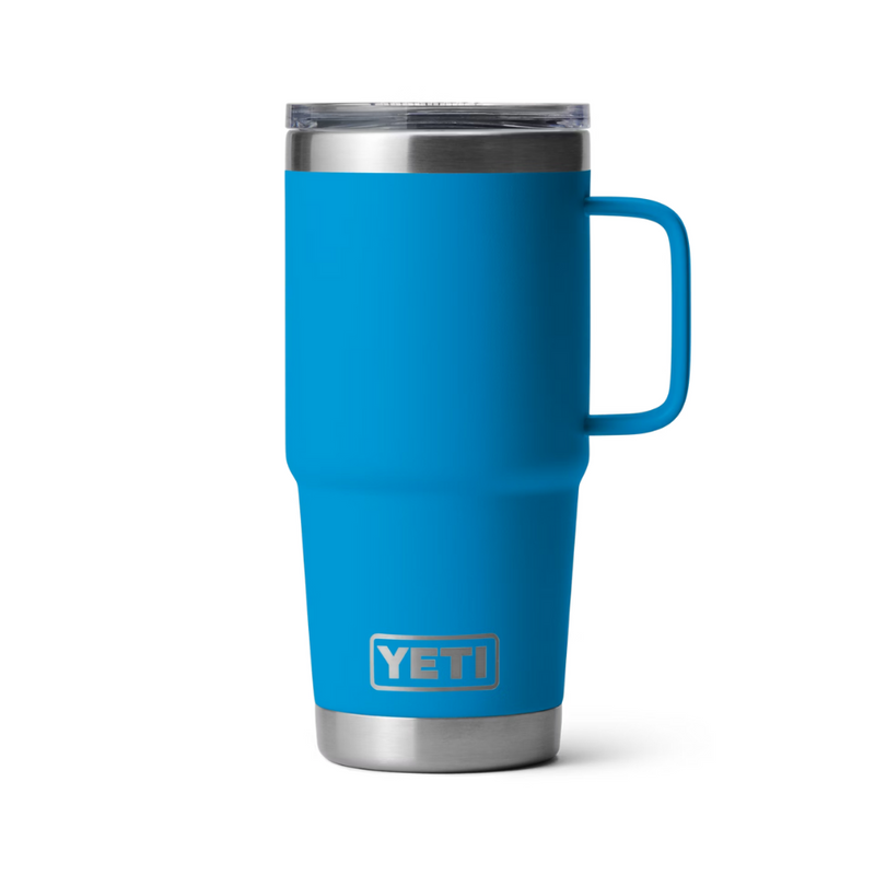 Load image into Gallery viewer, YETI RAMBLER R20oz 591ML TRAVEL MUG [CLR:BIG WAVE BLUE]
