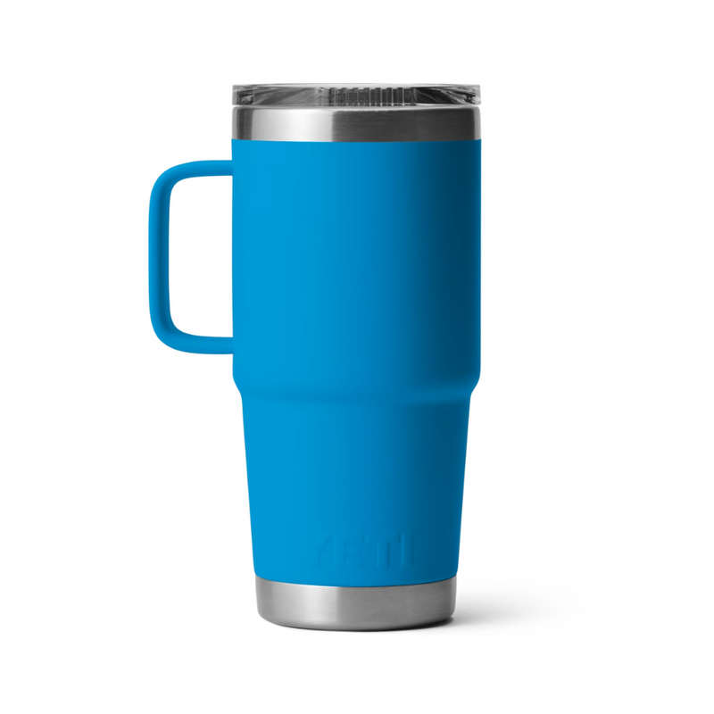 Load image into Gallery viewer, YETI RAMBLER R20oz 591ML TRAVEL MUG [CLR:BIG WAVE BLUE]
