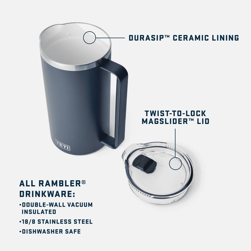 Load image into Gallery viewer, YETI RAMBLER 64oz 1.9L PITCHER [CLR:NAVY]
