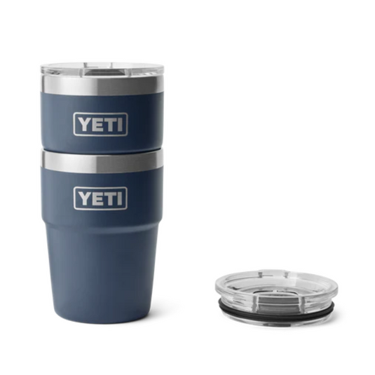 YETI RAMBLER 16oz 473ml STACKABLE CUP [CLR:NAVY]