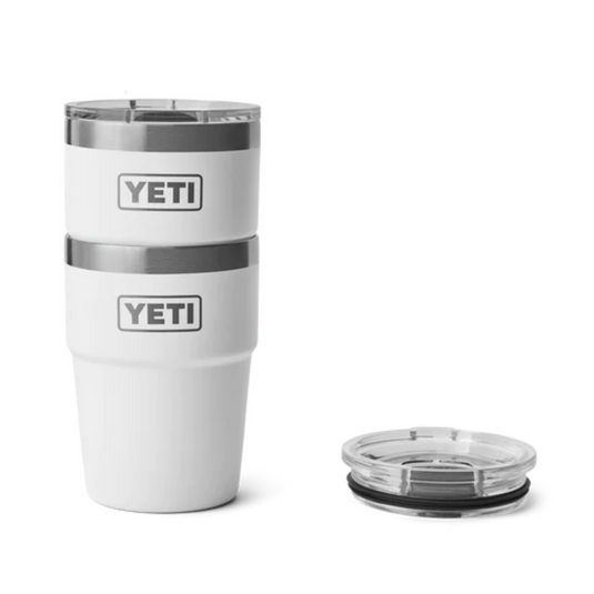 YETI RAMBLER 16oz 473ml STACKABLE CUP [CLR:WHITE]