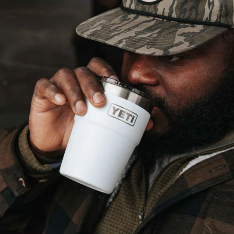Load image into Gallery viewer, YETI RAMBLER 16oz 473ml STACKABLE CUP [CLR:WHITE]
