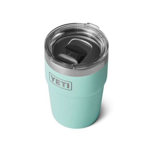 YETI RAMBLER 16oz 473ml STACKABLE CUP [CLR:SEAFOAM]