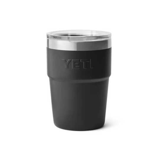 YETI RAMBLER 16oz 473ml STACKABLE CUP [CLR:BLACK]