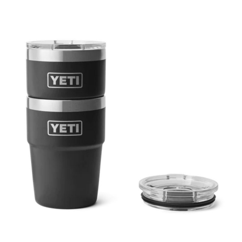 Load image into Gallery viewer, YETI RAMBLER 16oz 473ml STACKABLE CUP [CLR:BLACK]

