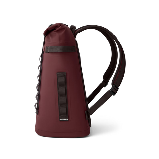 YETI HOPPER BACKPACK M20 2.5 SOFT COOLER [CLR:WILD VINE RED / DARK GRAY]