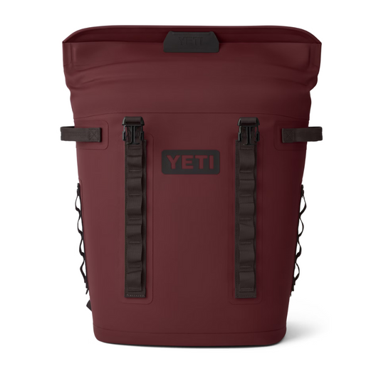 YETI HOPPER BACKPACK M20 2.5 SOFT COOLER [CLR:WILD VINE RED / DARK GRAY]