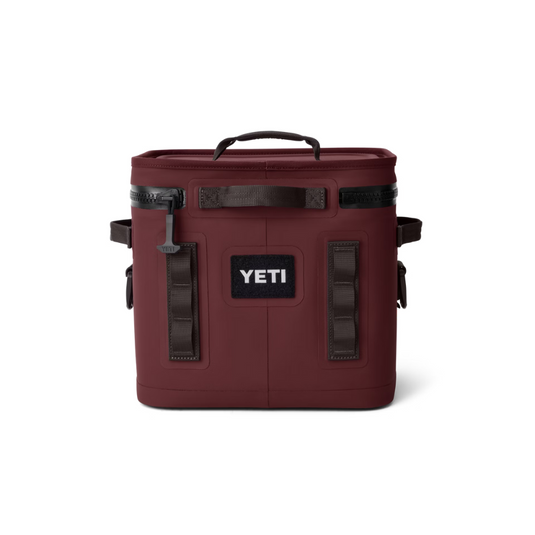 YETI HOPPER FLIP 12 SOFT COOLER [CLR:WILD VINE RED / DARK GRAY]