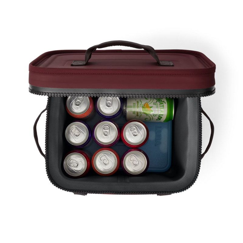 Load image into Gallery viewer, YETI HOPPER FLIP 12 SOFT COOLER [CLR:WILD VINE RED / DARK GRAY]
