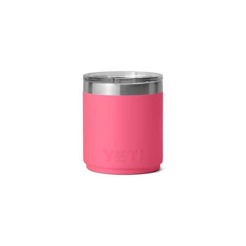 Load image into Gallery viewer, YETI RAMBLER 10oz 296ml LOWBALL STACKABLE WITH MAGSLIDER LID [CLR:TROPICAL PINK]
