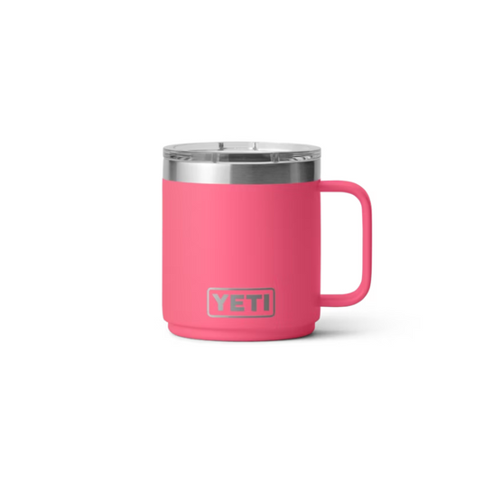 YETI RAMBLER 10oz 296ml MUG WITH MAGSLIDER LID [CLR:TROPICAL PINK]
