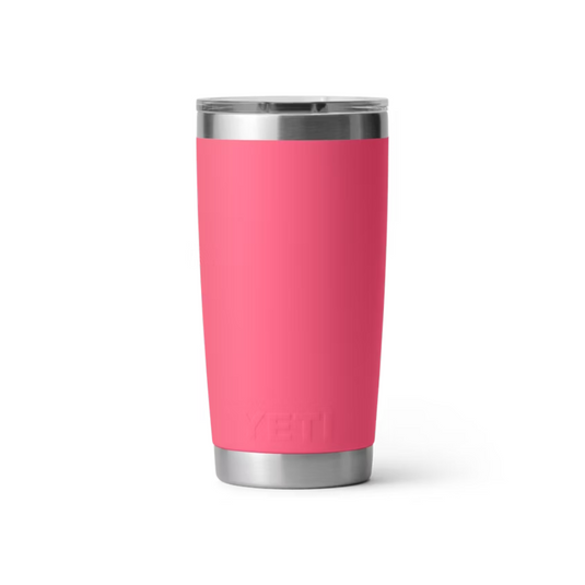 YETI RAMBLER 20oz 591ML TUMBLER WITH MAGSLIDER LID [CLR:TROPICAL PINK]