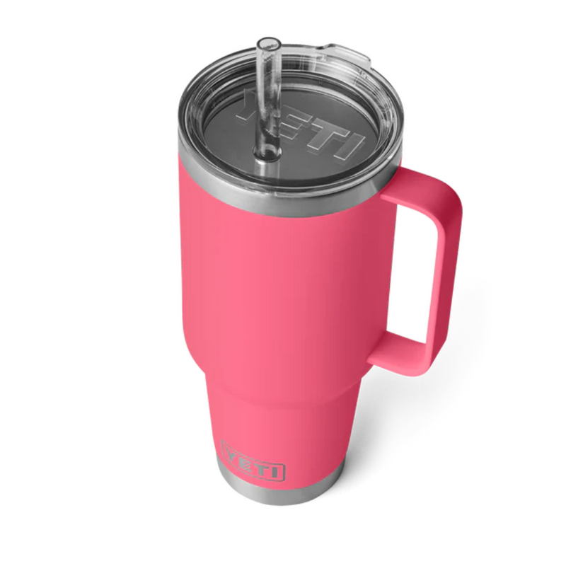 Load image into Gallery viewer, YETI RAMBLER 42oz 1.2L STRAW MUG [CLR:TROPICAL PINK]
