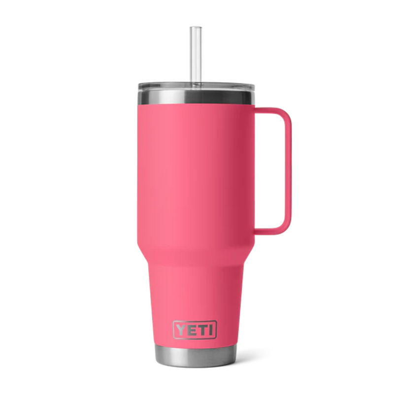 Load image into Gallery viewer, YETI RAMBLER 42oz 1.2L STRAW MUG [CLR:TROPICAL PINK]
