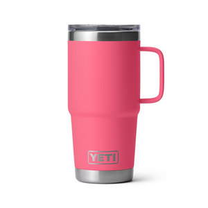 YETI RAMBLER R20oz 591ML TRAVEL MUG [CLR:TROPICAL PINK]