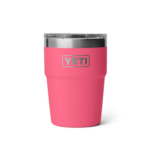 YETI RAMBLER 16oz 473ml STACKABLE CUP [CLR:TROPICAL PINK]
