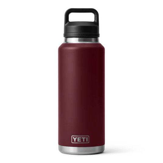 YETI RAMBLER BOTTLE 46oz 1.4L WITH CHUG CAP [CLR:WILD VINE RED]
