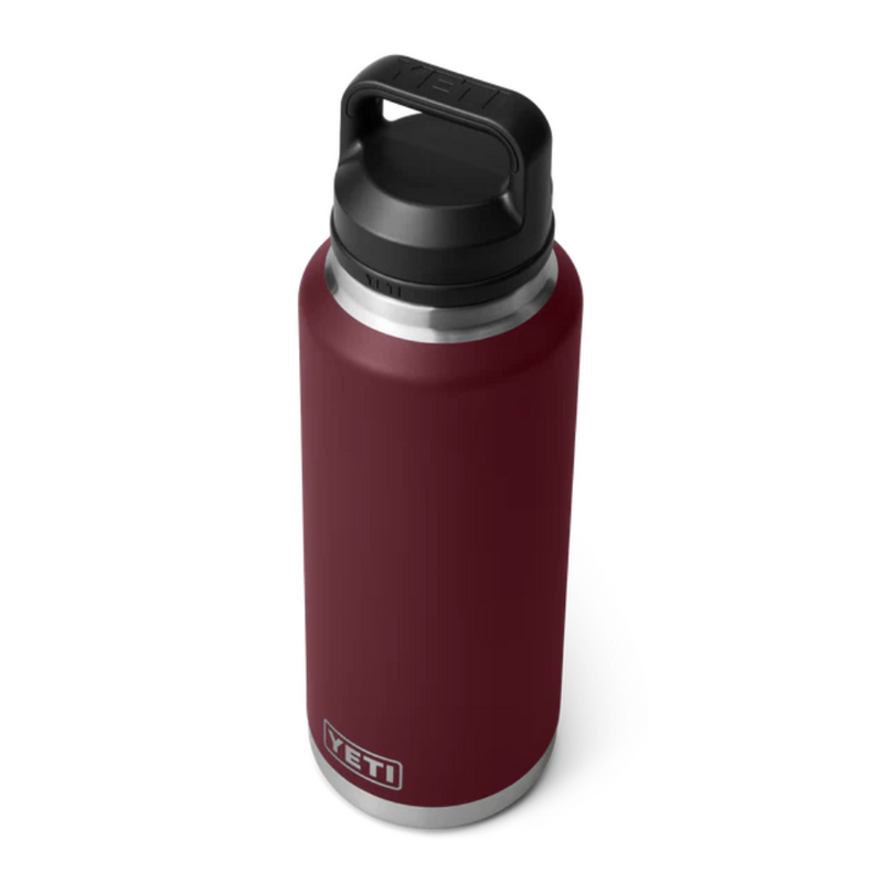 Load image into Gallery viewer, YETI RAMBLER BOTTLE 46oz 1.4L WITH CHUG CAP [CLR:WILD VINE RED]
