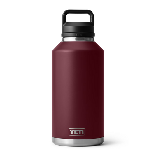 YETI RAMBLER BOTTLE 64oz 1.9L WITH CHUG CAP [CLR:WILD VINE RED]