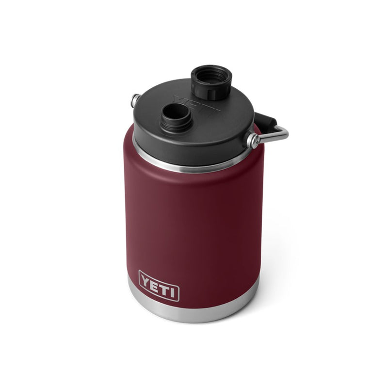 Load image into Gallery viewer, YETI RAMBLER HALF GALLON (1.9L) JUG [CLR:WILD VINE RED]
