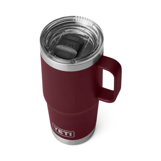 YETI RAMBLER R20oz 591ML TRAVEL MUG [CLR:WILD VINE RED]
