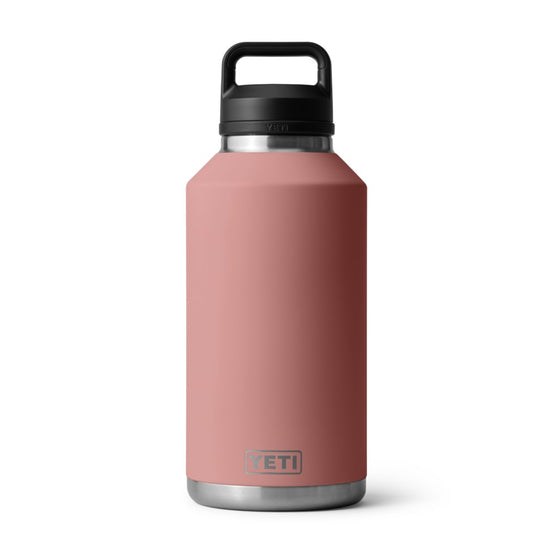 YETI RAMBLER BOTTLE 64oz 1.9L WITH CHUG CAP [CLR:SANDSTONE PINK]