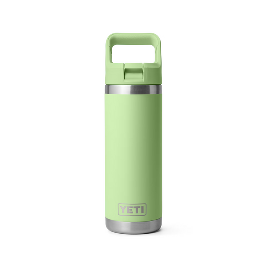 YETI RAMBLER BOTTLE 18oz 532ml WITH STRAW CAP [CLR:KEY LIME]