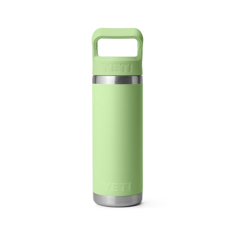 Load image into Gallery viewer, YETI RAMBLER BOTTLE 18oz 532ml WITH STRAW CAP [CLR:KEY LIME]
