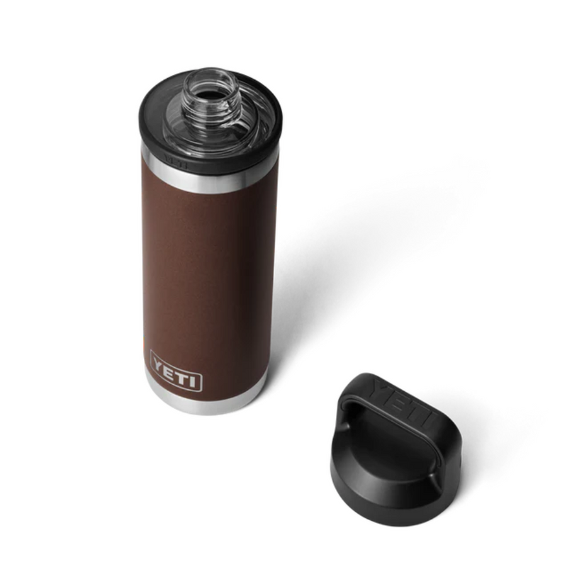 Load image into Gallery viewer, YETI RAMBLER BOTTLE 18oz 532ml WITH CHUG CAP [CLR:WETLANDS BROWN]
