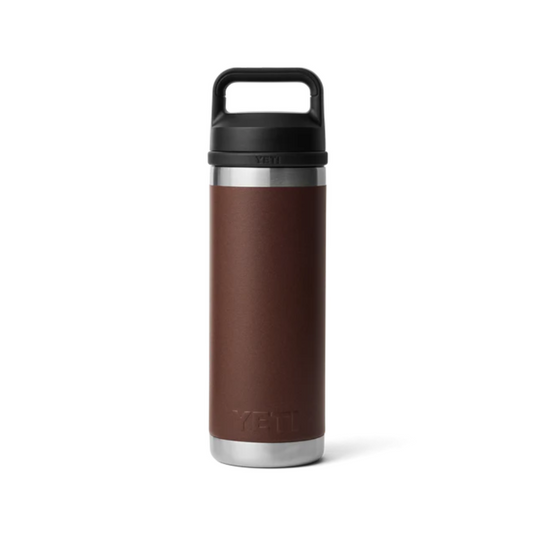 YETI RAMBLER BOTTLE 18oz 532ml WITH CHUG CAP [CLR:WETLANDS BROWN]