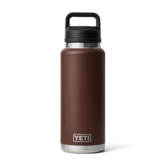 YETI RAMBLER BOTTLE 36oz 1065ML WITH CHUG CAP [CLR:WETLANDS BROWN]