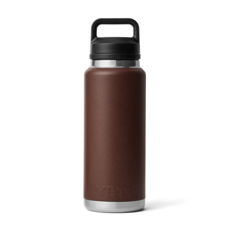 Load image into Gallery viewer, YETI RAMBLER BOTTLE 36oz 1065ML WITH CHUG CAP [CLR:WETLANDS BROWN]
