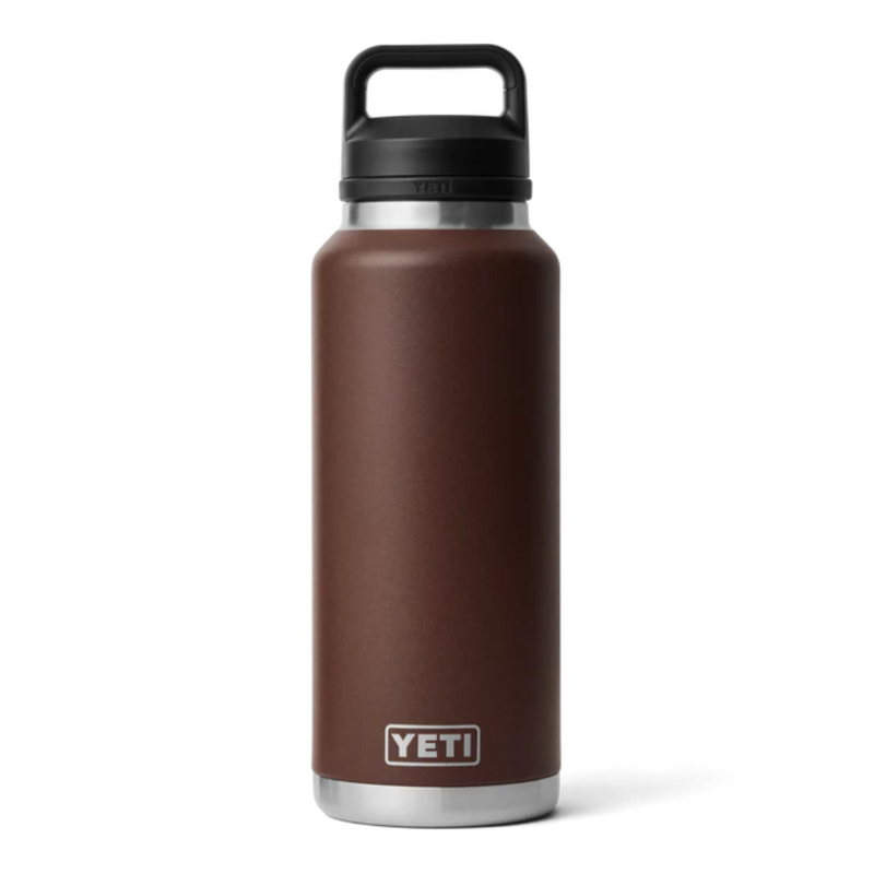 Load image into Gallery viewer, YETI RAMBLER BOTTLE 46oz 1.4L WITH CHUG CAP [CLR:WETLANDS BROWN]
