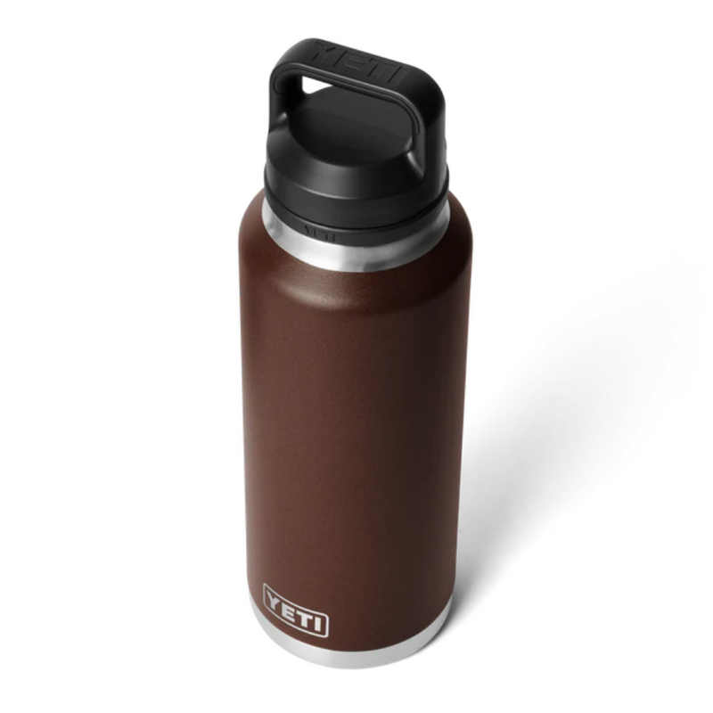 Load image into Gallery viewer, YETI RAMBLER BOTTLE 46oz 1.4L WITH CHUG CAP [CLR:WETLANDS BROWN]
