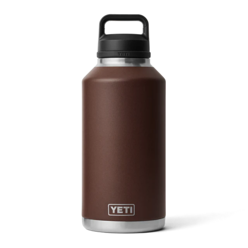 Load image into Gallery viewer, YETI RAMBLER BOTTLE 64oz 1.9L WITH CHUG CAP [CLR:WETLANDS BROWN]
