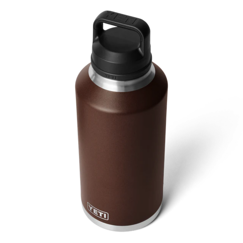 Load image into Gallery viewer, YETI RAMBLER BOTTLE 64oz 1.9L WITH CHUG CAP [CLR:WETLANDS BROWN]
