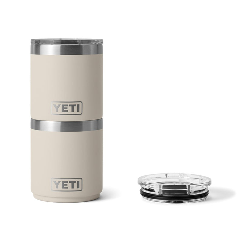 Load image into Gallery viewer, YETI RAMBLER 10oz 296ml LOWBALL STACKABLE WITH MAGSLIDER LID [CLR:CAPE TAUPE]
