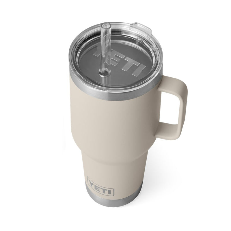 Load image into Gallery viewer, YETI RAMBLER 35oz 1035ML MUG WITH STRAW LID [CLR:CAPE TAUPE]
