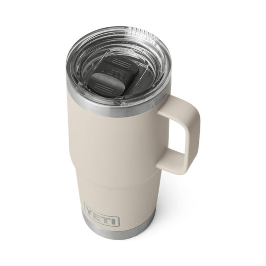 YETI RAMBLER R20oz 591ML TRAVEL MUG [CLR:CAPE TAUPE]