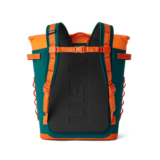 YETI HOPPER BACKPACK M20 2.5 SOFT COOLER [CLR:TEAL/ORANGE]