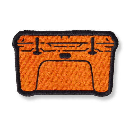 YETI COLLECTORS PATCH TUNDRA COLLECTION KING CRAB ORANGE