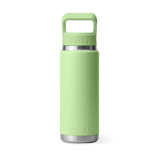 YETI RAMBLER BOTTLE 26oz 760ml WITH STRAW CAP [CLR:KEY LIME]