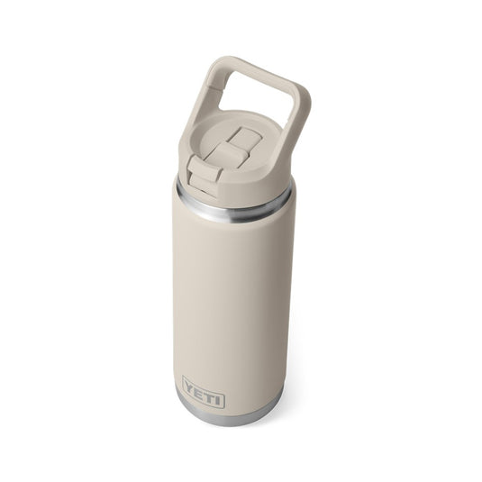 YETI RAMBLER BOTTLE 26oz 760ml WITH STRAW CAP [CLR:CAPE TAUPE]