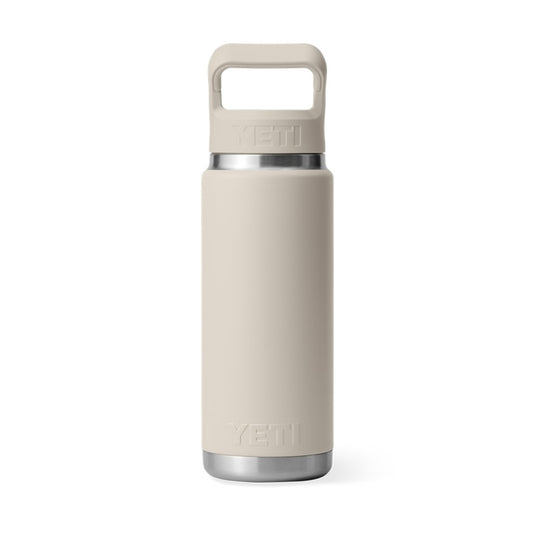 YETI RAMBLER BOTTLE 26oz 760ml WITH STRAW CAP [CLR:CAPE TAUPE]