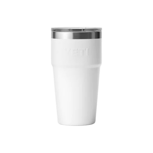 YETI RAMBLER 20oz 591ml STACKABLE CUP [CLR:WHITE]